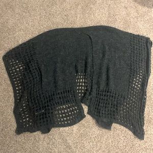 Do Everything In Love Gray Drape Sweater